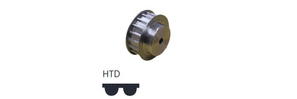 Toothed belt wheel HTD-profile
