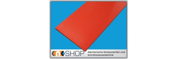 PVC plates red