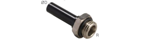 Plug connectors-screw-in nozzle (G-thread / metric nipple), standard