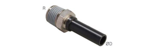 Plug connectors-screw-in nozzle  (NPT-thread / metric nipple), standard
