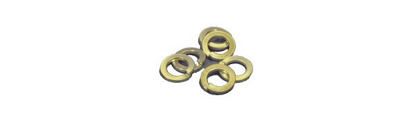 Washers, locking elements