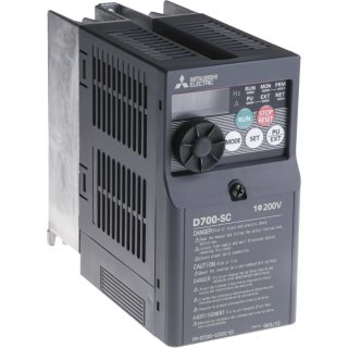 Frequenzumrichter 1-phasig 1,5 kW,  400Hz, 7 A, 200 - 240 V AC