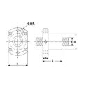 ball screw nut EBB 2505-3RR make:THK