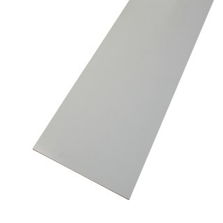 PVC Platte hart weiss, Stärke 3 mm, Breite 100 mm, Länge wählbar ± 5mm
