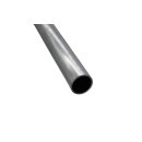 aluminium round tube, outside diameter 50mm, wall thickness 3,0mm, alu tube, per m ± 5mm