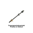 Präzisions-Trapezgewindespindel  TR60x9 links, je 100 mm