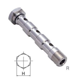 Hohlschraube für IQS-Ringstücke, G 1/8" 3-fach