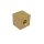 Trapezoidal nut 10x3 right hand thread, square, red bronze (RG7)