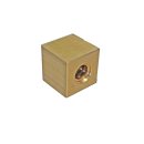 Trapezoidal nut 12x3 right hand thread, square, red...