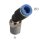 45°-Steckanschluss R 1/8"-8mm,IQS-Standard