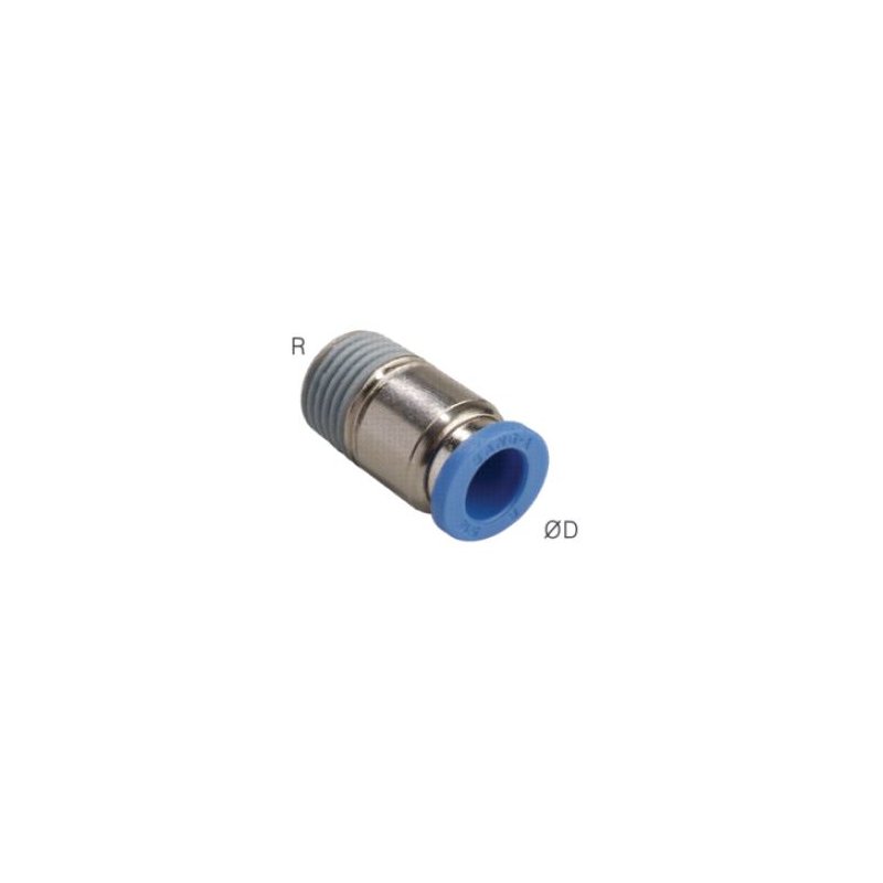 Winkel-Steckanschluss, lang M5-4mm, IQS-Standard, 6,60