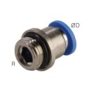 Gerader Steckanschluss G 1/4"-10mm, IQS-Standard m....