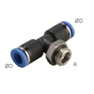 T-Steckanschluss G 1/2"-10mm,IQS-Standard