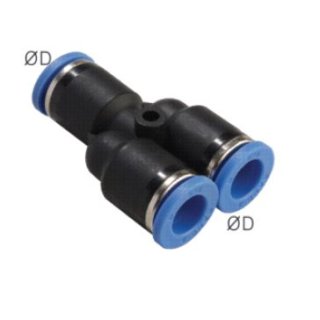 Y-Steckanschluss 10mm-10mm,IQS-Standard