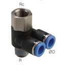 Y-Winkel-Steckanschluss, I/A R1/2"-12mm, IQS-Standard