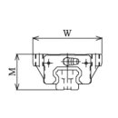 THK miniature-carriage   SHS15C1SS – steel sled