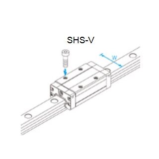 THK Führungswagen SHS15V1SSC1 - Stahlschlitten