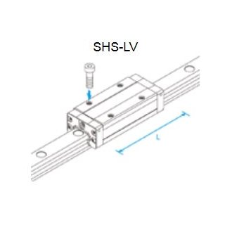 THK Führungswagen SHS45LV1SSC1 - Stahlschlitten