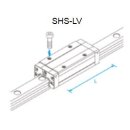 THK Führungswagen SHS45LV1SSC1 - Stahlschlitten