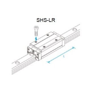 THK Führungswagen SHS25LR1SS - Stahlschlitten