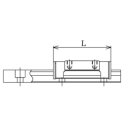 THK miniature-carriage SRS 7 NUUC1 – steel sled