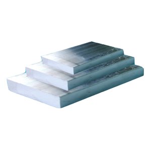 Aluminium Platte AlMg4,5Mn feinst gefräst  15 x 200 x 157 mm, Sonderposten