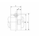 Wellenbock SHF für  8 mm Welle