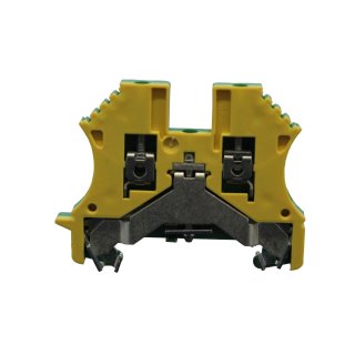 Schutzleiter-Reihenklemme 2,5mm² 5,1mm grün-gelb