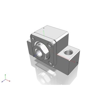 fixed bearing in close-coupled design type EK 12 – make THK