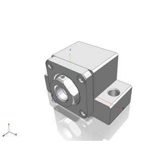 fixed bearing in close-coupled design type EK 20 – make THK