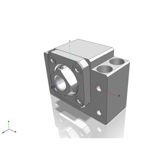 fixed bearing in close-coupled design type BK 17 –...