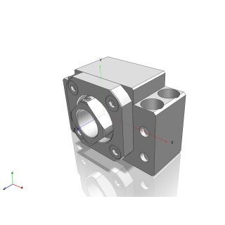 fixed bearing in close-coupled design type BK 40 – make THK