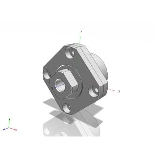 fixed bearing unit in flange design type FK 8 – make THK