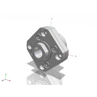 fixed bearing unit in flange design type FK 15 – make THK