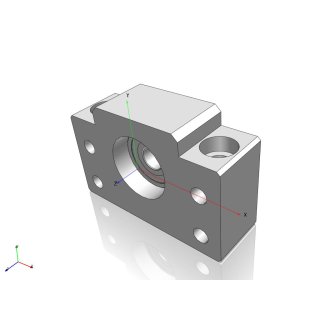 bearing unit in close-coupled design type BF 10 – make THK