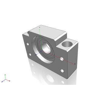 bearing unit in close-coupled design type BF 20 – make THK