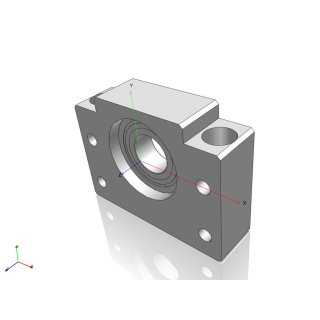 bearing unit in close-coupled design type BF 25 – make THK