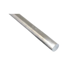 Aluminium round bar DM 120, Alu552, 500mm ± 5mm