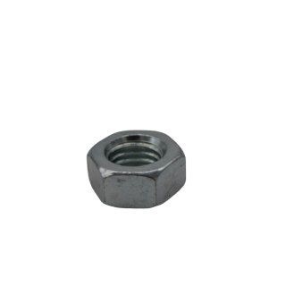 Hex nut DIN 939B / galvanised / M 10x1,0 low form