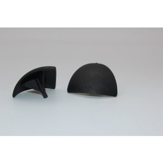 Cap round for corner angle profile 5 20 l-type