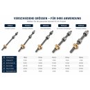 Präzisions-Trapezgewindespindel  TR20x4 links, millimetergenauer Zuschnitt