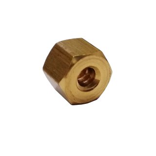 trapezoidal leadscrew nut TR 5 x 1,5 right brass hexagonal