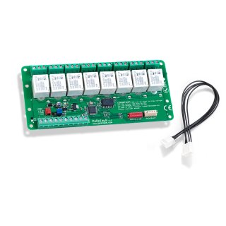 CAN relay – PoRelay8 – Relay extension board with CAN bus - 12 Volt