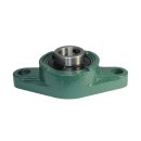 Flange bearing UCFL 201 grey cast iron for 12mm shaft