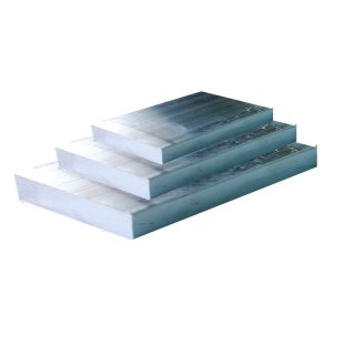 Aluminium sheet  8 mm x 200 mm x 100 mm