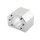 Mutternhalter DSGH für Kugelgewindespindel 16 mm – Aluminium, silber
