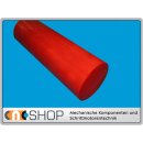 PVC round bar DM 120 mm, red, 1000 mm ± 5mm