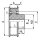 Zahnriemenrad Profil T5, Kunststoff; 60 Zähne; Riemenbreite 10 mm