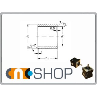 GLEITLAGER MIT BUND aus Sinterbronze EUR 4,94 - DE