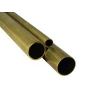 Brass round tube   2,0 x 0,5 mm, 1000 mm ± 5mm